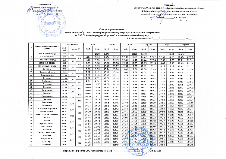 Где автобус 40 калининград