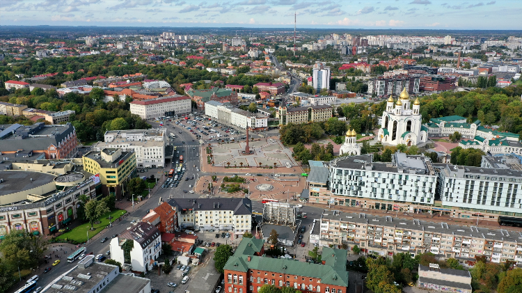 Город калининград население