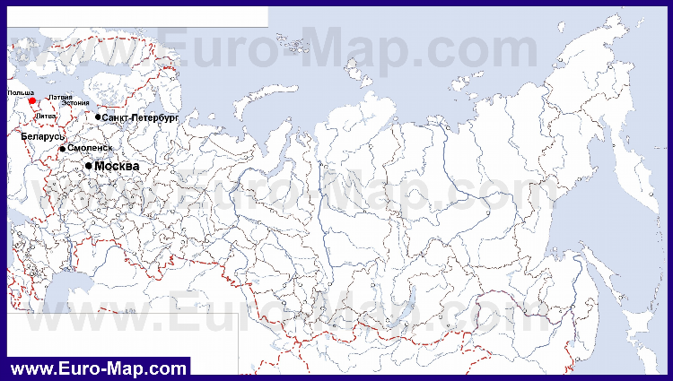 Карта где калининград на карте
