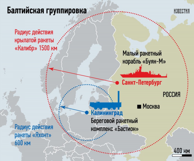 Карта политическая калининград