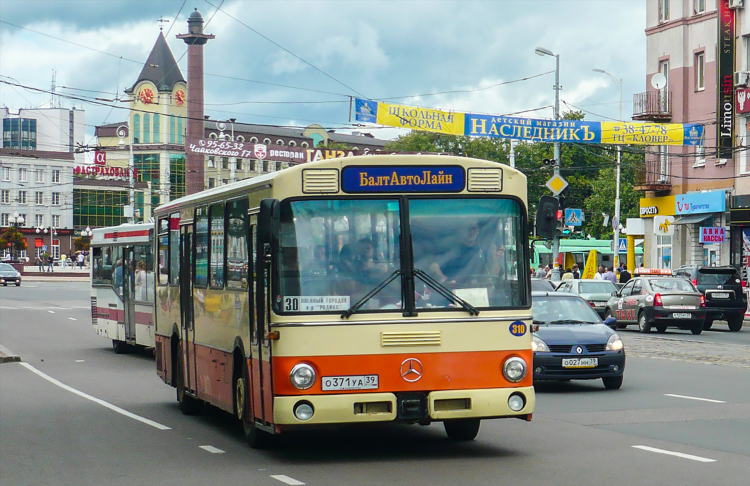 Маршрут 30 калининград