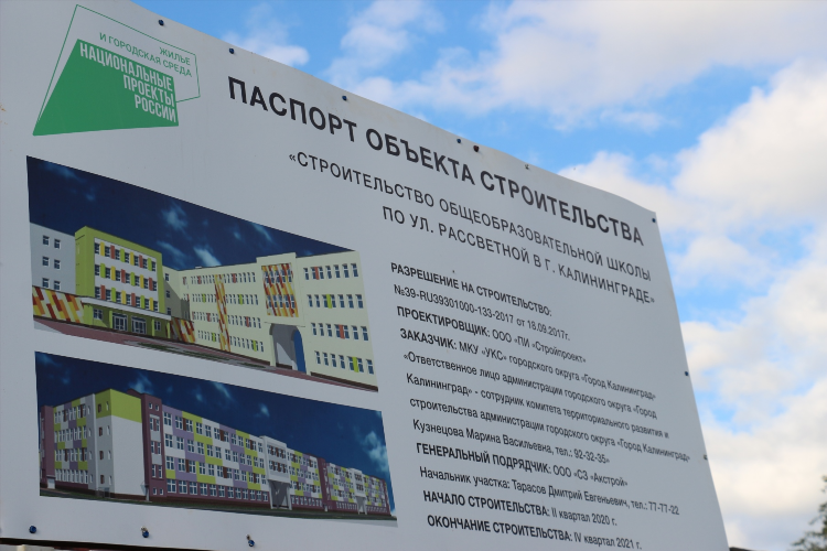 Реестр разрешений на строительство калининград