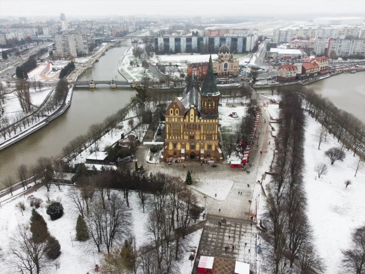 Температура воздуха зимой в калининграде